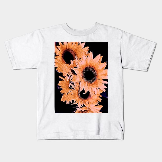 Sunflowers by Niamh Kids T-Shirt by Tovers